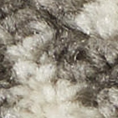 8' X 10' Gray And Ivory Geometric Distressed Area Rug