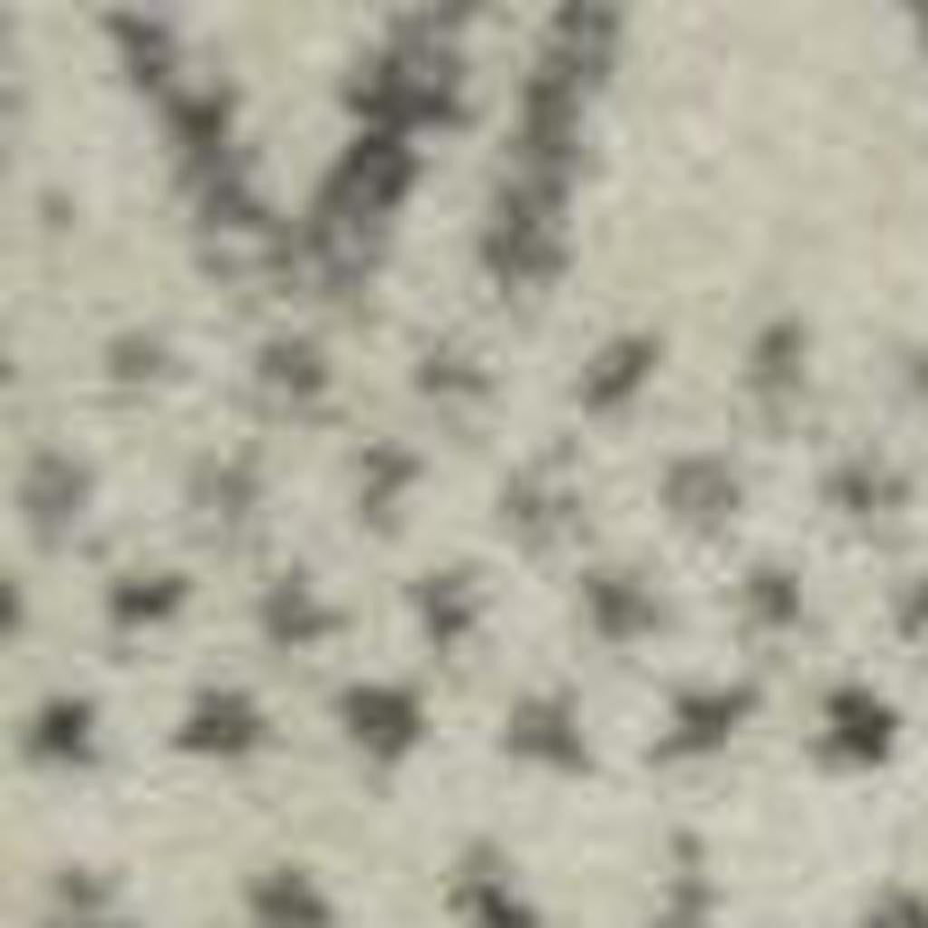 5' X 7' Gray And Ivory Geometric Area Rug