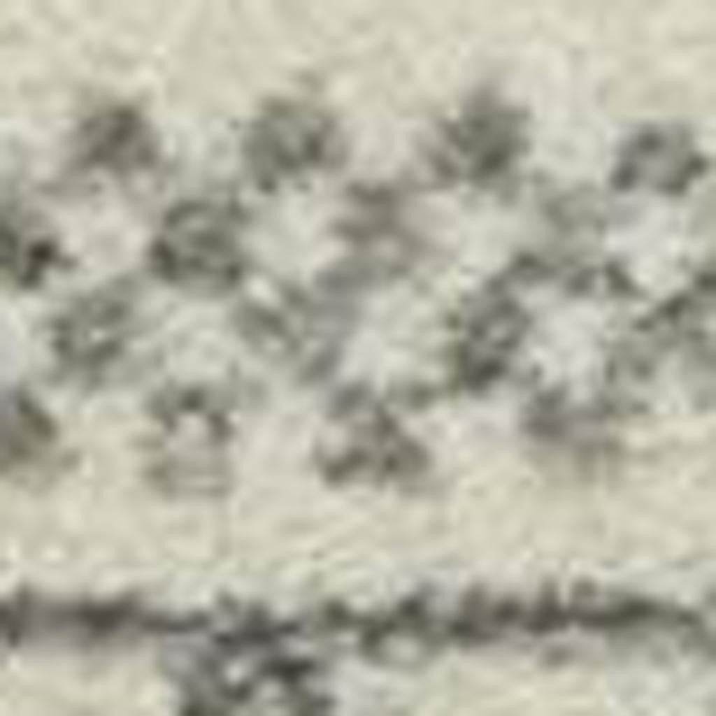 5' X 7' Gray And Ivory Geometric Area Rug