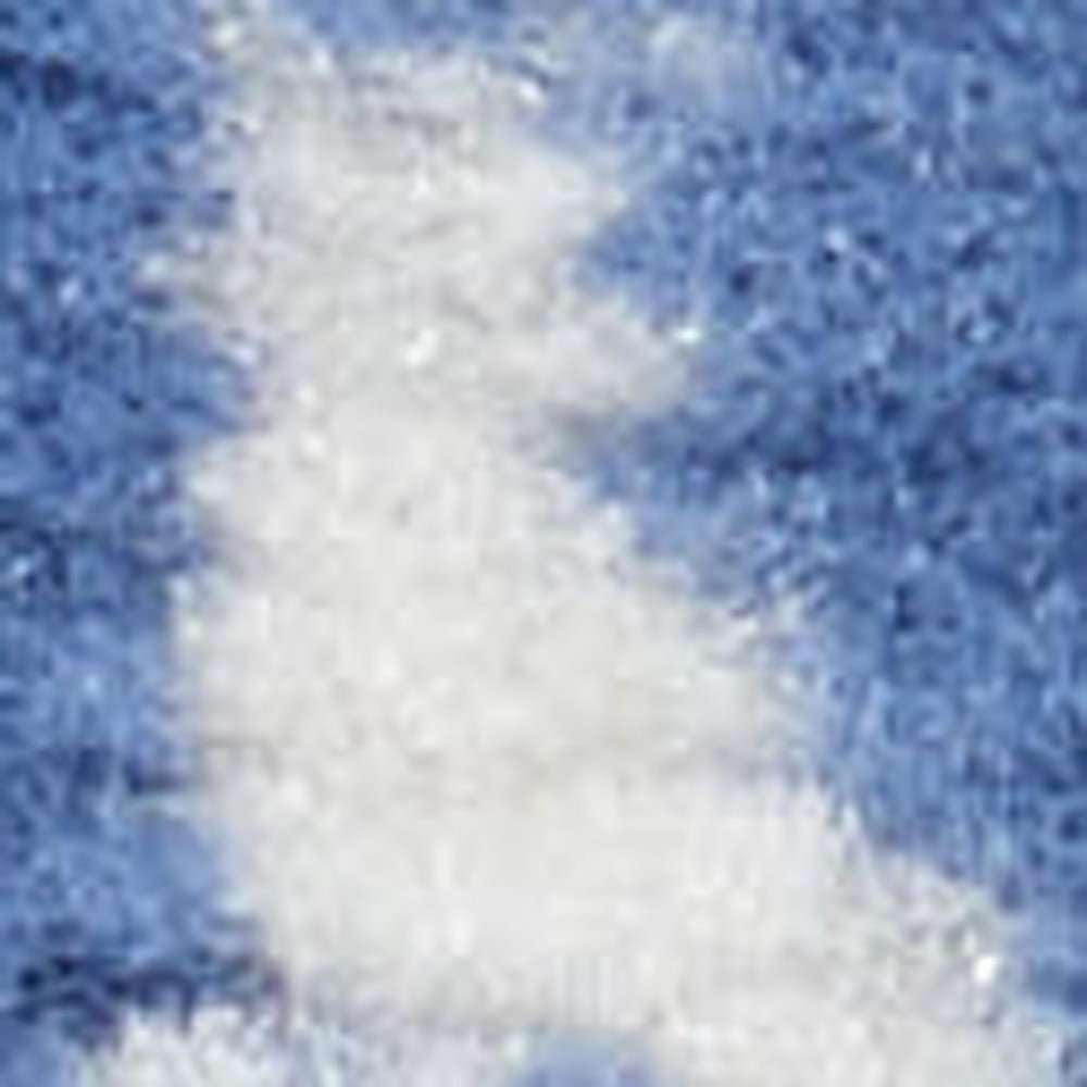 6' X 9' Blue And Ivory Floral Distressed Area Rug