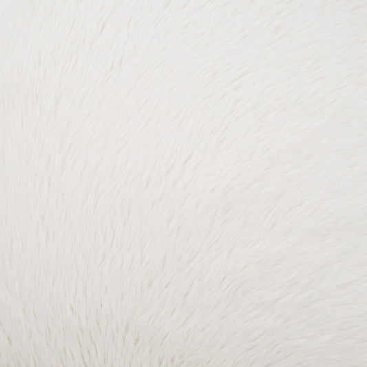 D.V. KAP HOME 3859-YARD Snow Bunny Fabric Faux Fur  White   - Snow Bunny