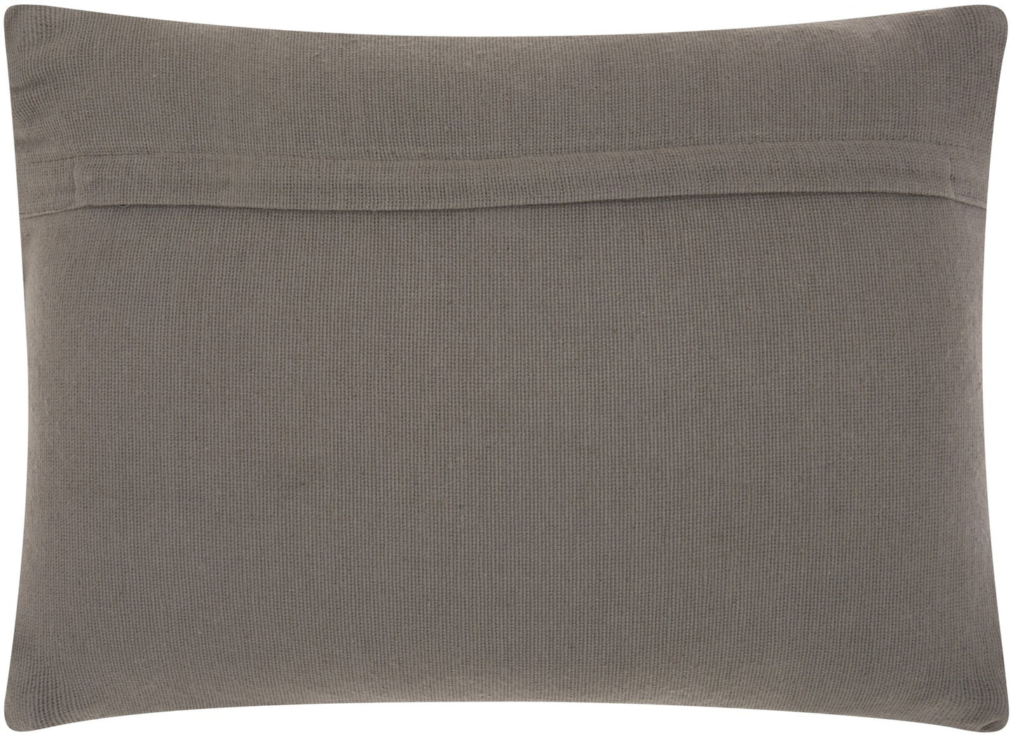 Dark Gray Knotted Detail Lumbar Pillow