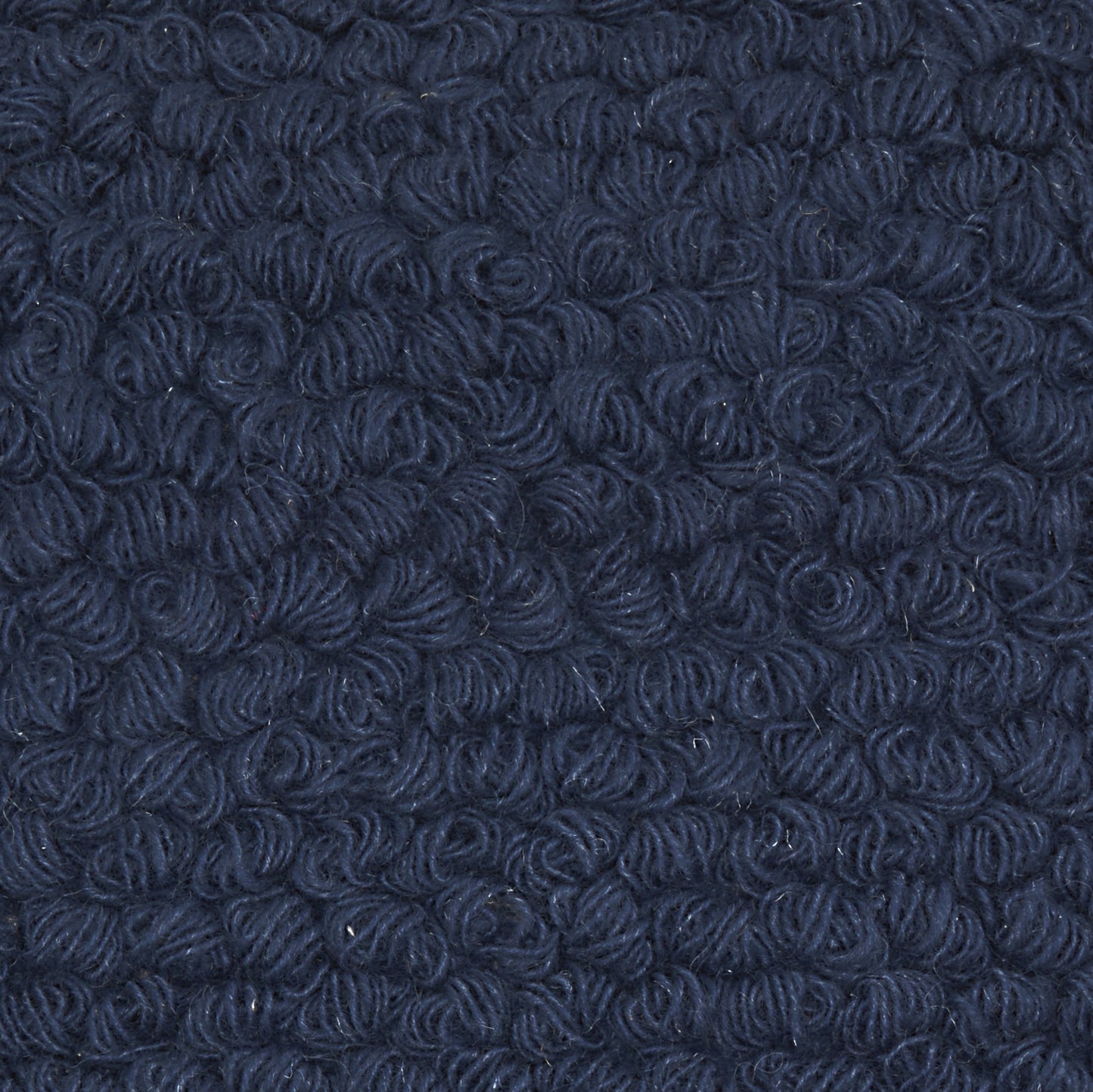 Dark Blue Knotted Detail Throw Pillow