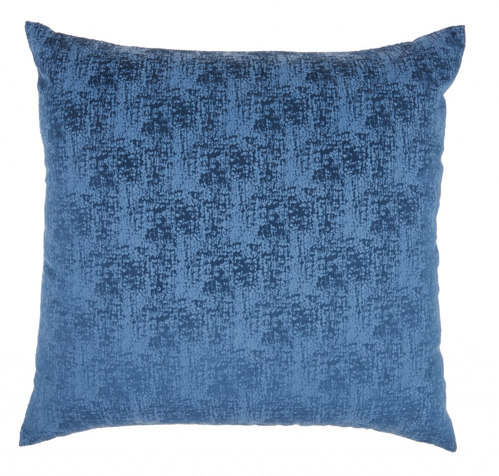 22" Navy Throw Pillow