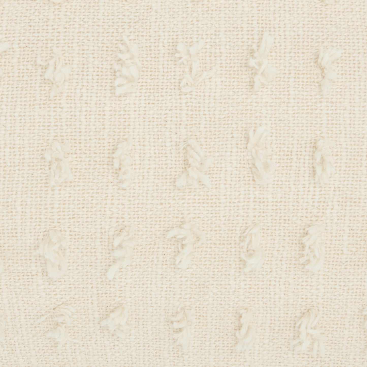 Tassel Detailed White Lumbar Pillow