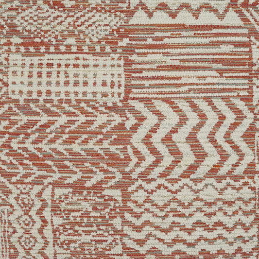 D.V. KAP HOME 3863-M-YARD Hallston Fabric - Melon Global, Farmhouse  Orange   - Hallston