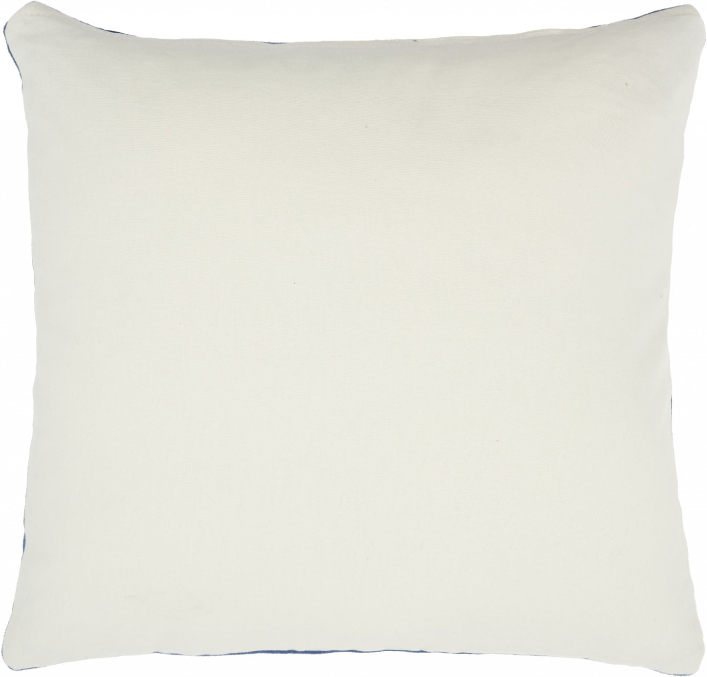 Navy Velvet Modern Throw Pillow