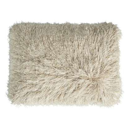 14" X 20" Beige Throw Pillow