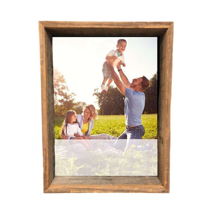 8? X 10? Rustic Farmhouse Gray Shadow Box Frame