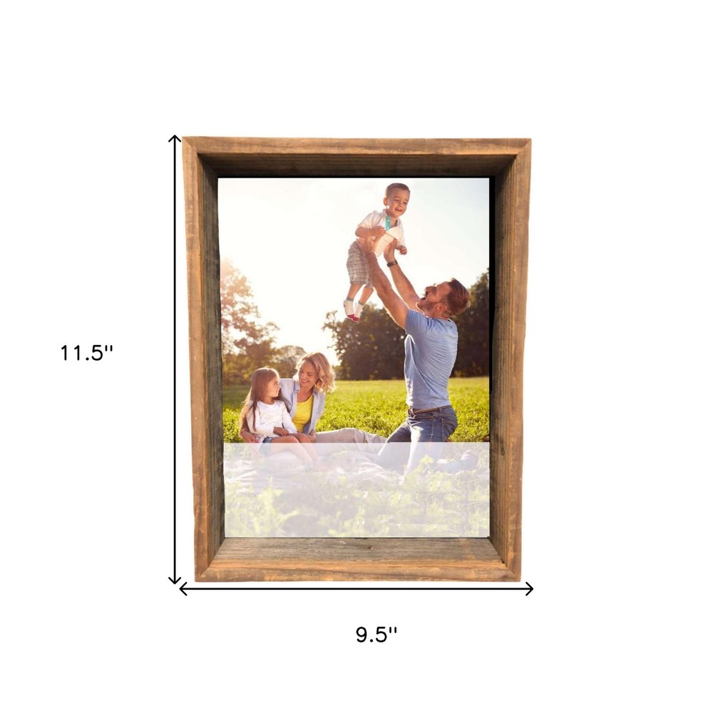 8? X 10? Rustic Farmhouse Gray Shadow Box Frame