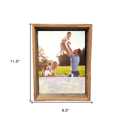 8? X 10? Rustic Farmhouse Gray Shadow Box Frame