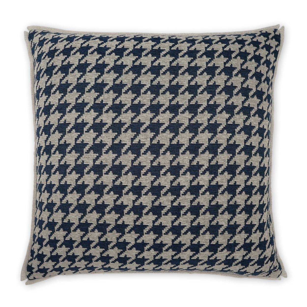 D.V. KAP HOME   24" x 24" Pemberton Pillow - Navy Traditional    - 3868-N-2424