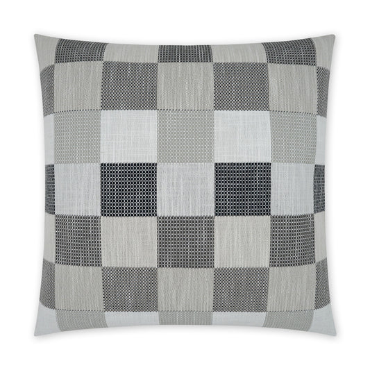 D.V. KAP HOME   24" x 24" Matney Pillow - Domino Geometric, Modern    - 3871-D-2424