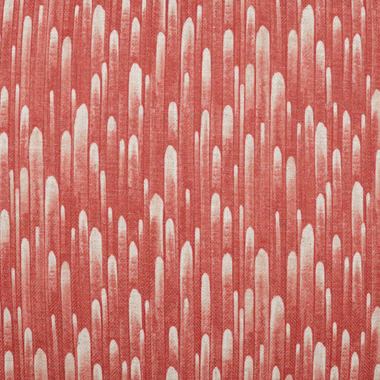 D.V. KAP HOME 3879-C-YARD Space Fabric - Coral Transitional, Abstract  Red   - Space
