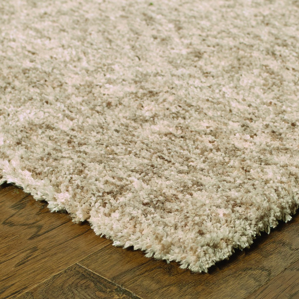 7' X 10' Modern Soft Tan Indoor Area Rug