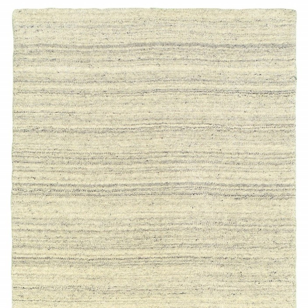 3’ X 8’ Two-Toned Beige And Grayrunner Rug