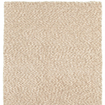 7' X 10' Modern Soft Tan Indoor Area Rug