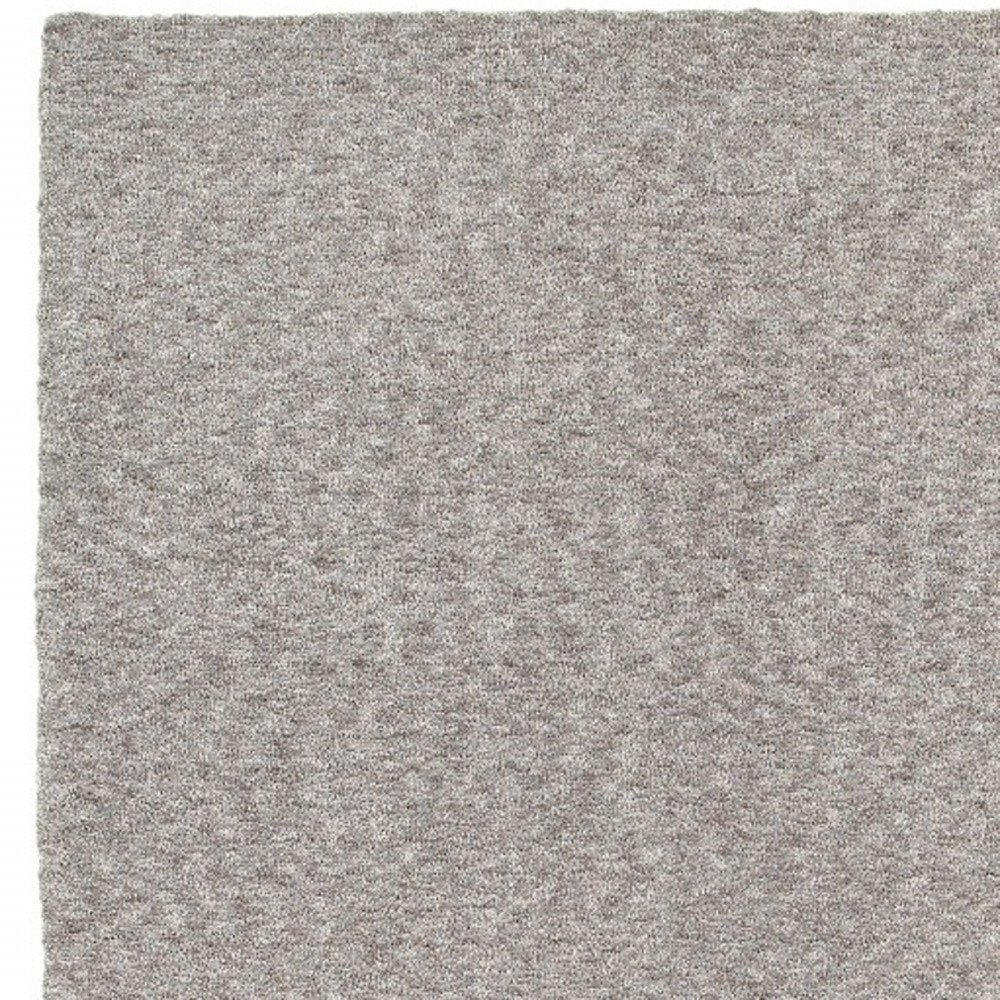 8' X 11' Modern Shaggy Soft Gray Indoor Area Rug