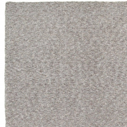 8' X 11' Modern Shaggy Soft Gray Indoor Area Rug