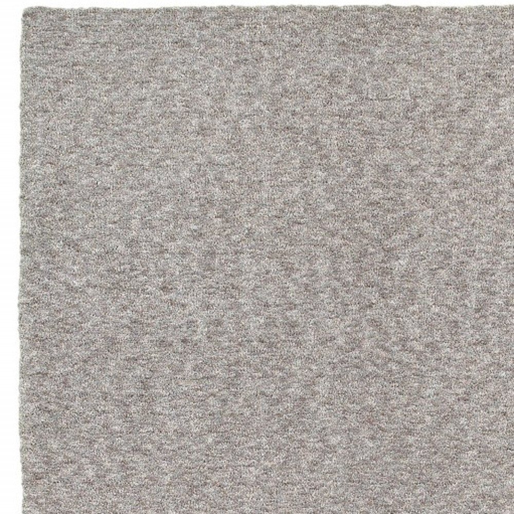 10' X 13' Modern Shaggy Soft Gray Indoor Area Rug