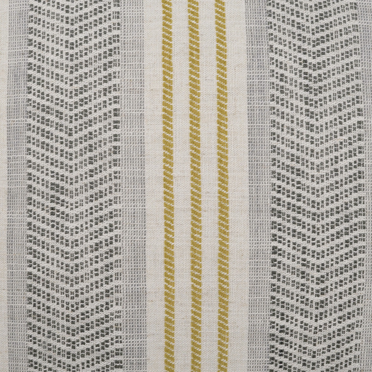 D.V. KAP HOME   24" x 24" Caleb Pillow - Dijon Global, Stripes, Beach, Farmhouse    - 3880-D-2424