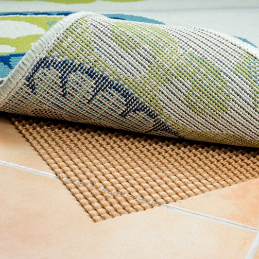 5' x 8' Brown Non Slip Indoor Outdoor Rug Pad