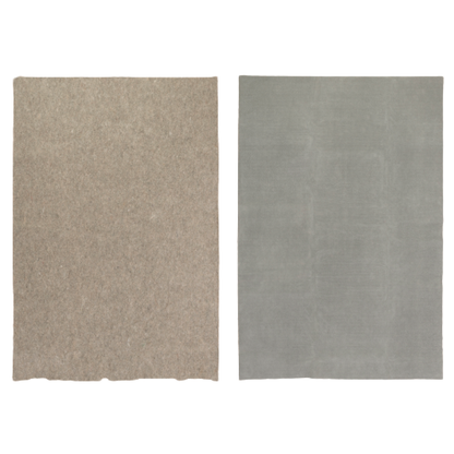 3" X 6" Grey Non Slip Rug Pad