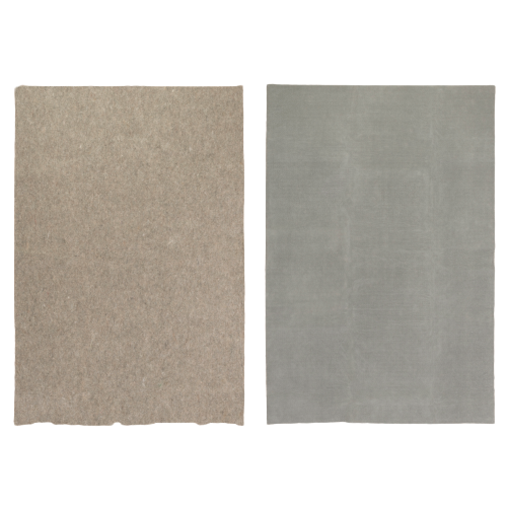 2" X 4" Grey Non Slip Rug Pad