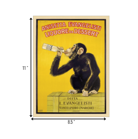 Anisetta Evangelisti Italian Liquor Unframed Print Wall Art