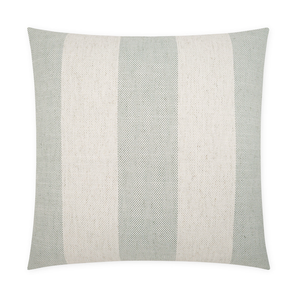 D.V. KAP HOME   24" x 24" Skippy Pillow - Moss Beach, Stripes    - 3883-M-2424
