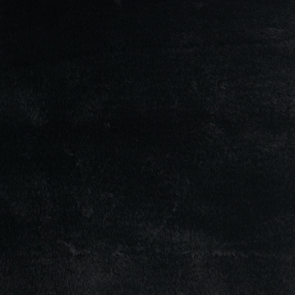 D.V. KAP HOME 3886-B-YARD Arlo Fabric - Black Faux Fur, Solid  Black   - Arlo