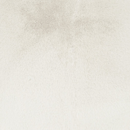 D.V. KAP HOME 3886-I-YARD Arlo Fabric - Ivory Faux Fur, Solid  Ivory   - Arlo