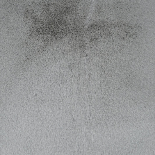 D.V. KAP HOME 3886-S-YARD Arlo Fabric - Silver Faux Fur, Solid  Grey   - Arlo