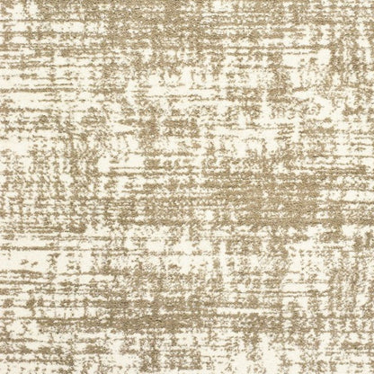 5' X 8' Ivory And Gray Abstract Strokes Area Rug