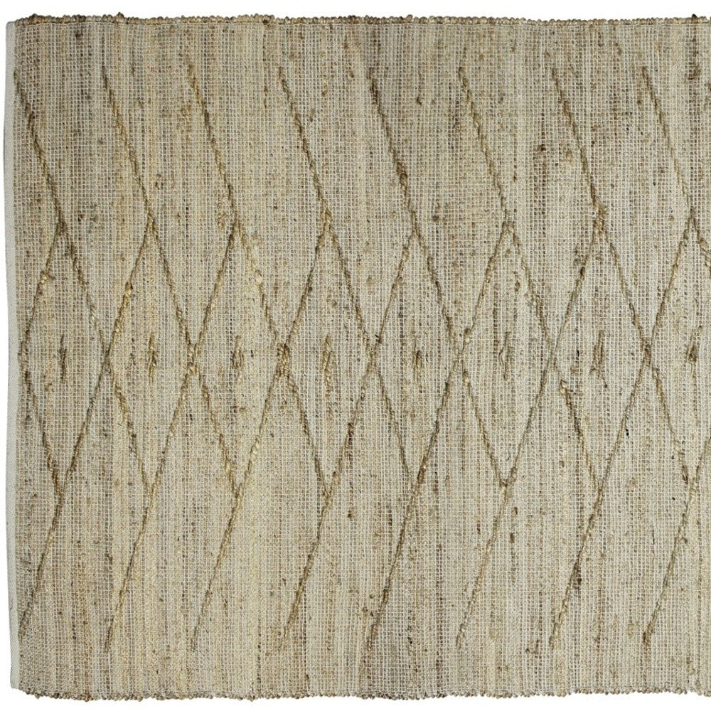 4' X 6' Beige Area Rug