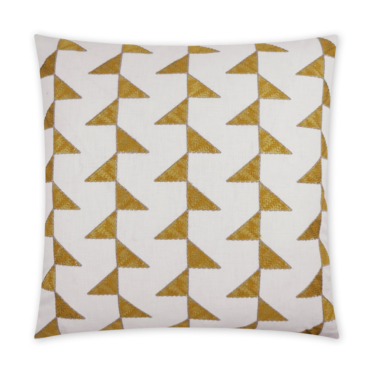D.V. KAP HOME   24" x 24" Alignment Pillow - Citrine Modern, Geometric, Beach    - 3891-C-2424