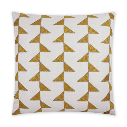 D.V. KAP HOME   24" x 24" Alignment Pillow - Citrine Modern, Geometric, Beach    - 3891-C-2424