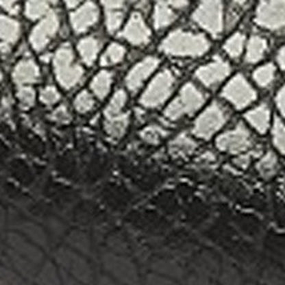 24" Black and Clear Stainless Steel and Steel Backless Counter Height Bar Chair