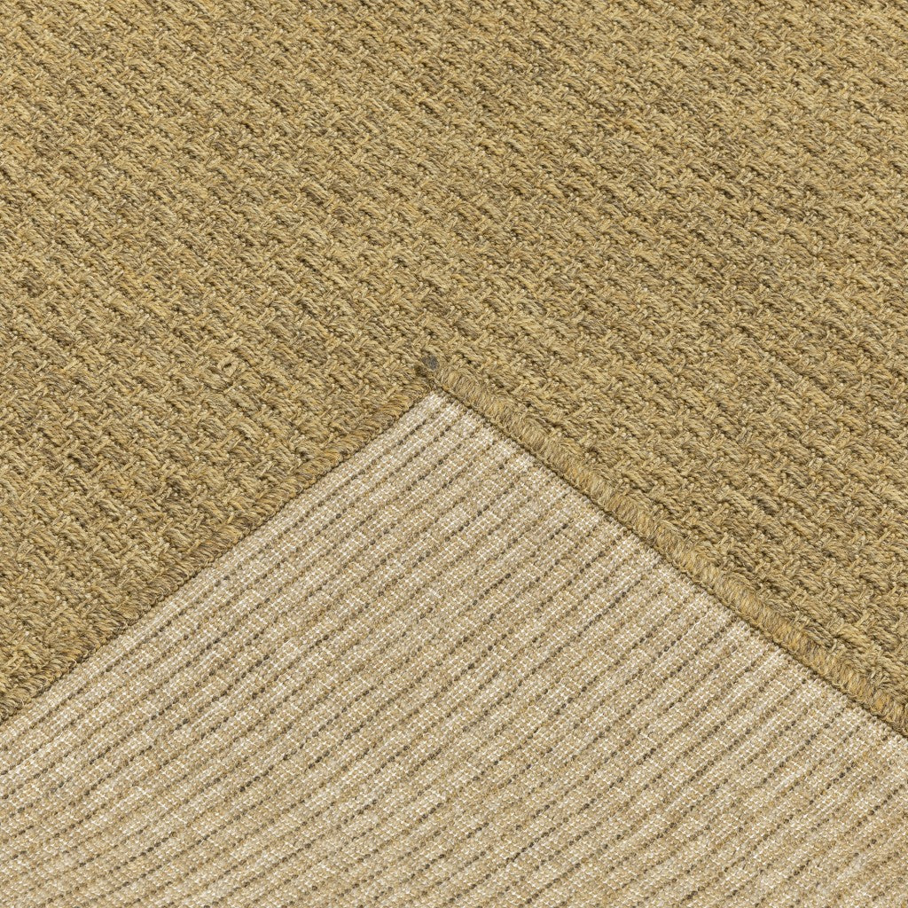 4' X 6' Tan Indoor Outdoor Area Rug