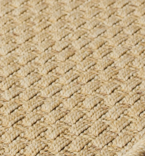 7' X 10' Beige Indoor Outdoor Area Rug