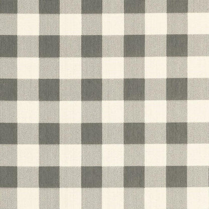 8' Gray And Ivory Indoor Outdoor Runner Rug