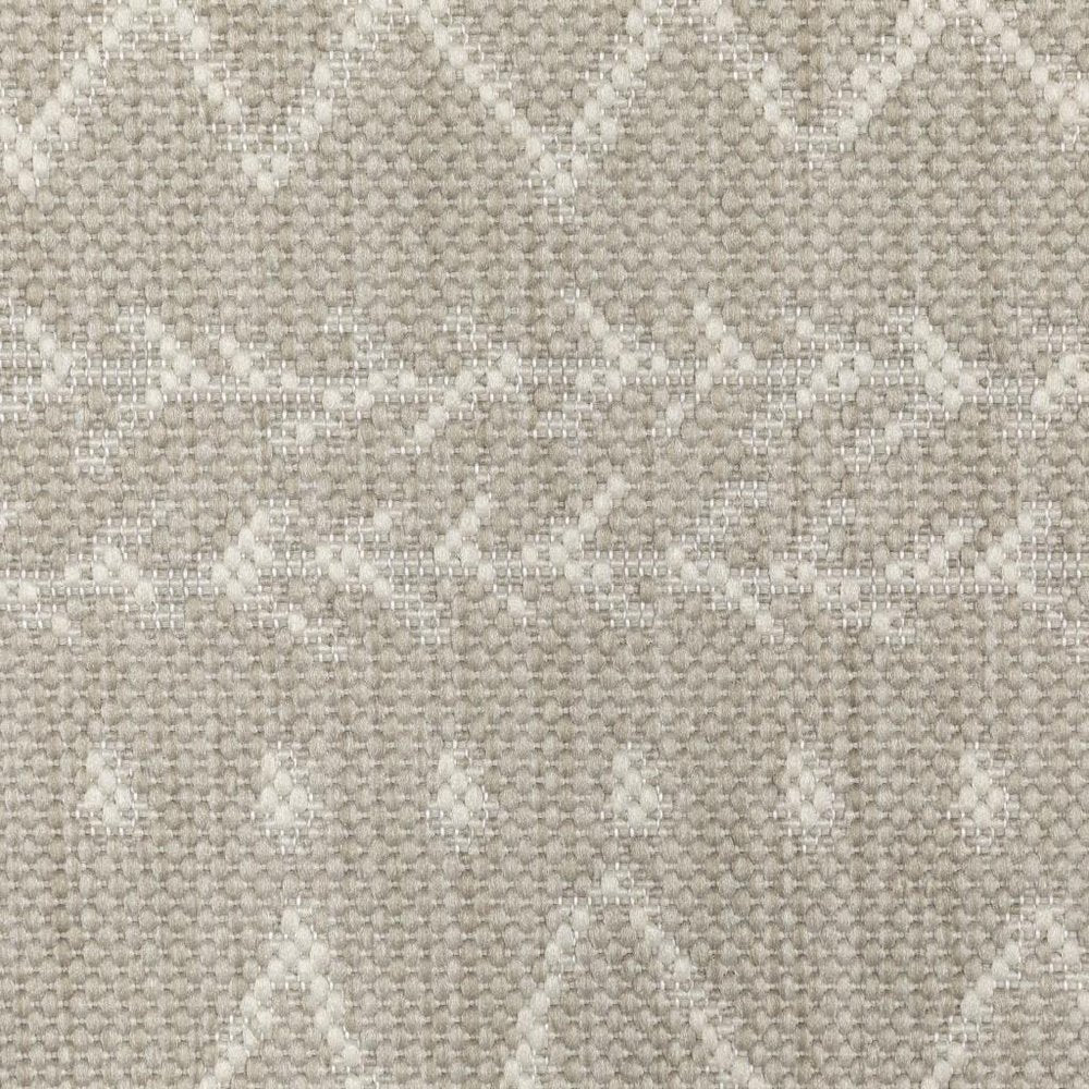 5' X 7' Gray And Ivory Indoor Outdoor Area Rug