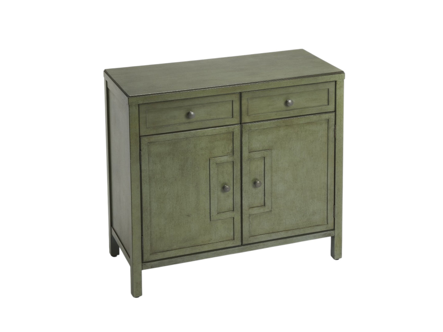 Imperial Green Console Cabinet