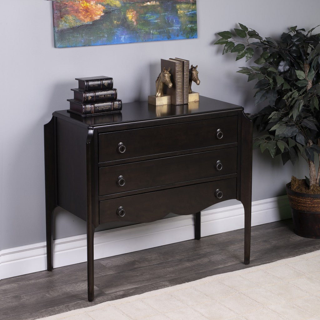 Wilshire Chocolate 3 Drawer Chest