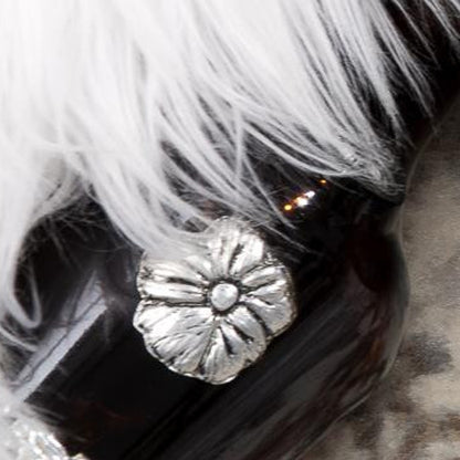 2' X 5' Navy And Beige Distressed Vines Area Rug