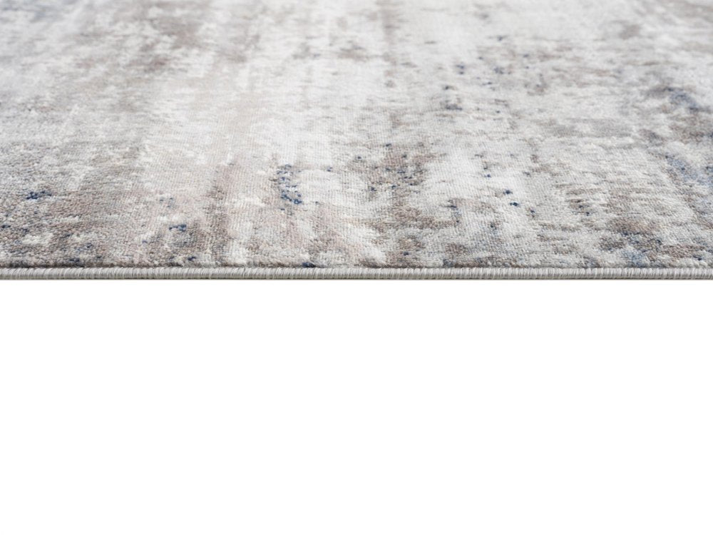 2' X 5' Navy Blue Distressed Striations Area Rug