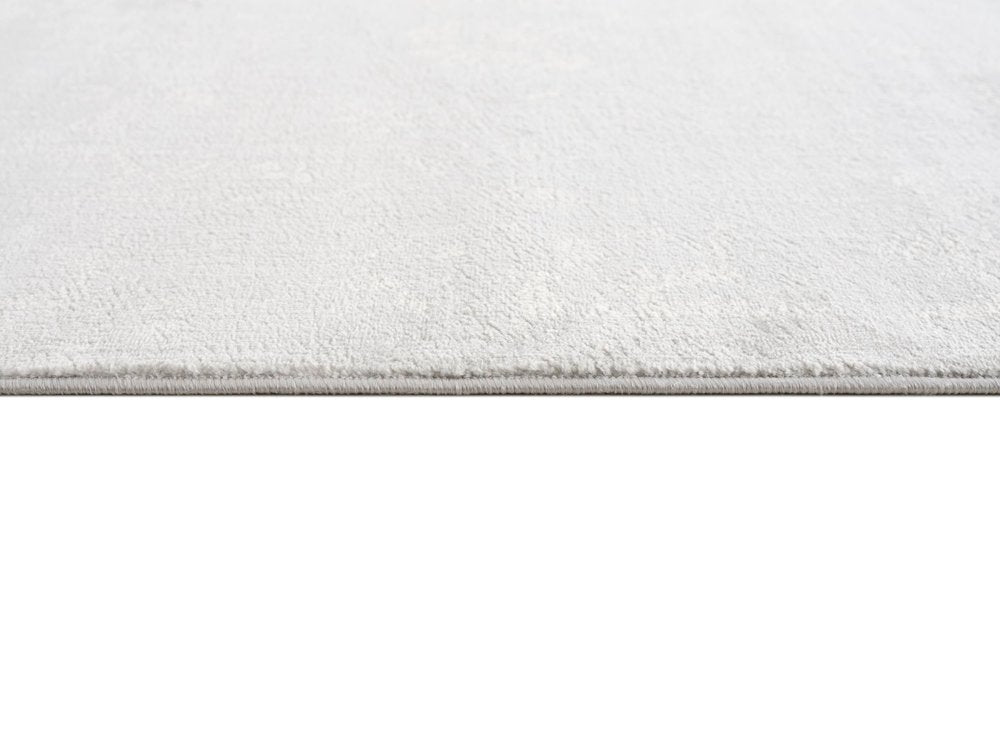 5' X 8' Modern Gray Distressed Area Rug