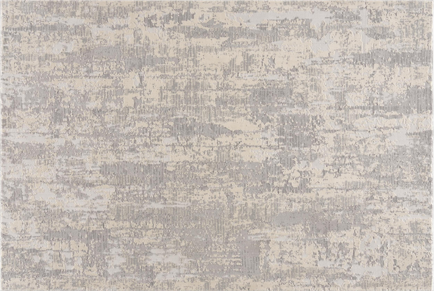 4' X 6' Gray Metro Modern Abstract Area Rug