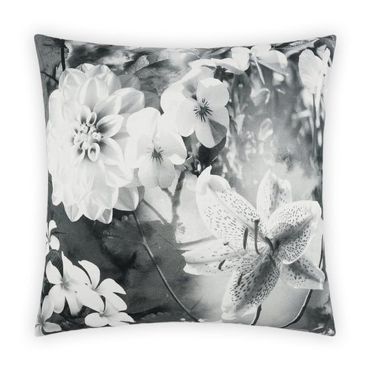 D.V. KAP HOME   24" x 24" Superbloom Pillow Floral    - 3915-2424