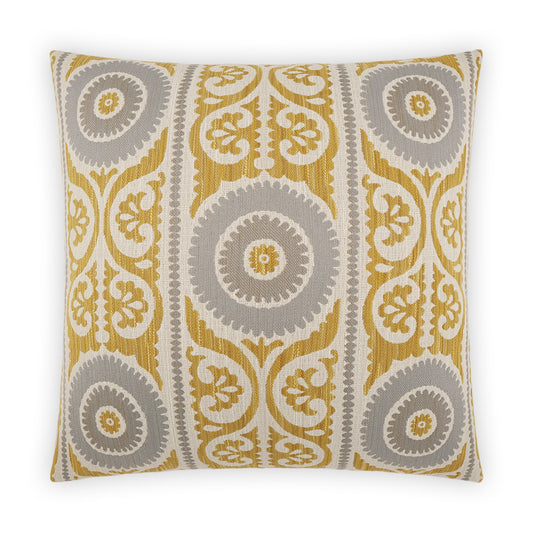 D.V. KAP HOME   24" x 24" Selma Pillow - Sunflower Global    - 3917-S-2424
